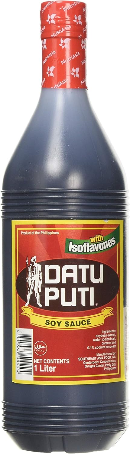 Datu Puti Soy Sauce, 1 Litre - Edward Leonard Conroy Ltd