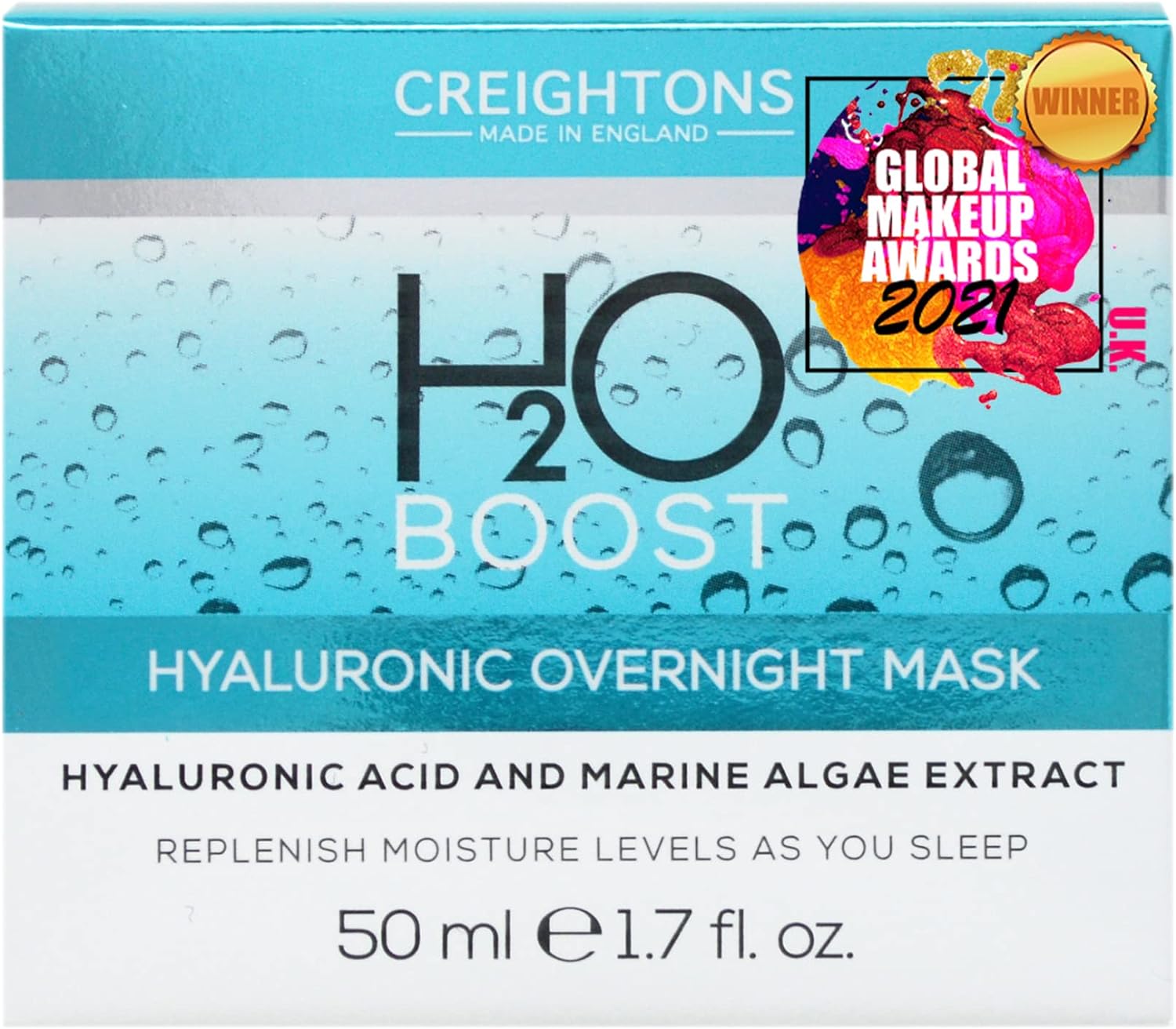 Creightons H2O Boost Hyaluronic Overnight Mask - Edward Leonard Conroy Ltd