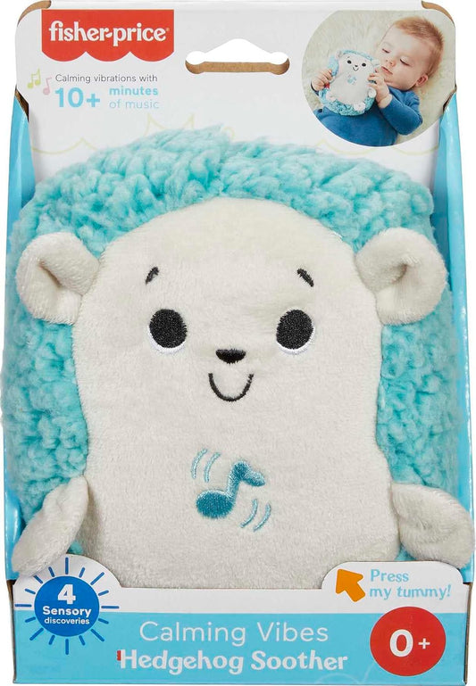 Fisher-Price Calming Vibes Hedgehog Soother | Portable Baby Plush