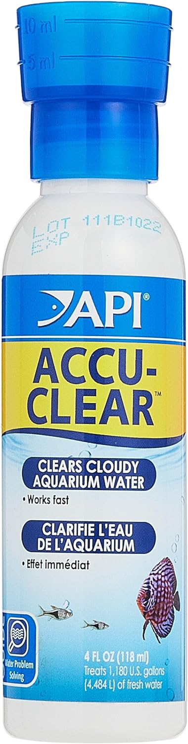 API ACCU-CLEAR Freshwater Aquarium Water Clarifier 118ml - Edward Leonard Conroy Ltd