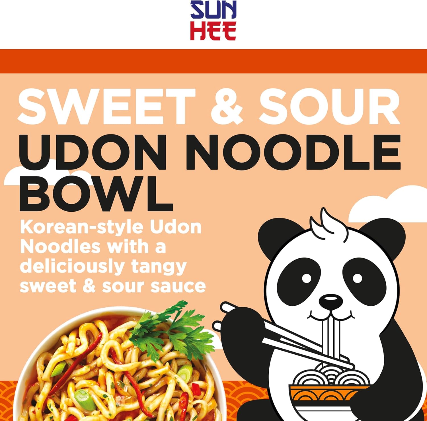 Sun Hee Sweet & Sour Udon Bowl (6x240g) - Edward Leonard Conroy Ltd