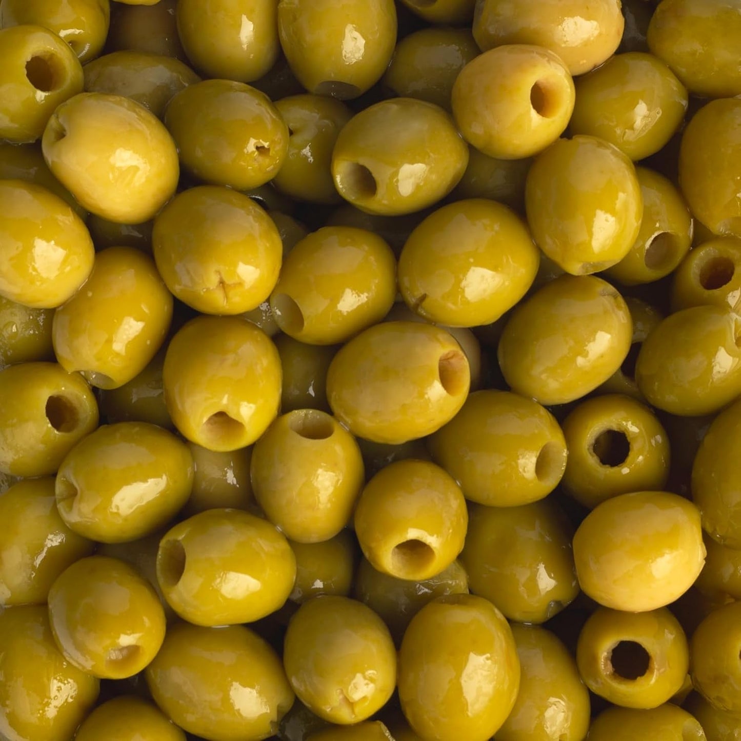 Perelló Pitted Manzanilla Picante Green Olives, 600g