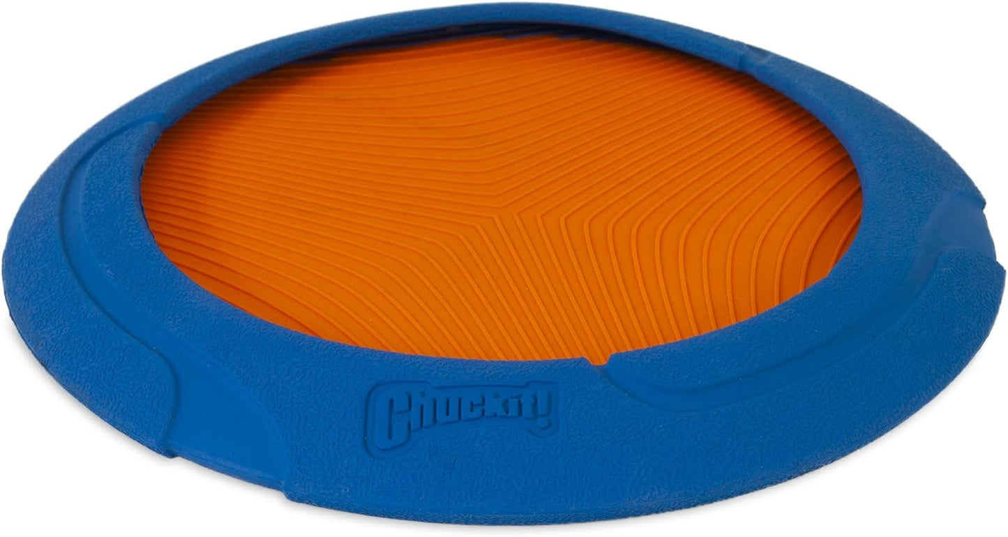 Chuckit! Ultra Flight Frisbee Rubber Dog Toy