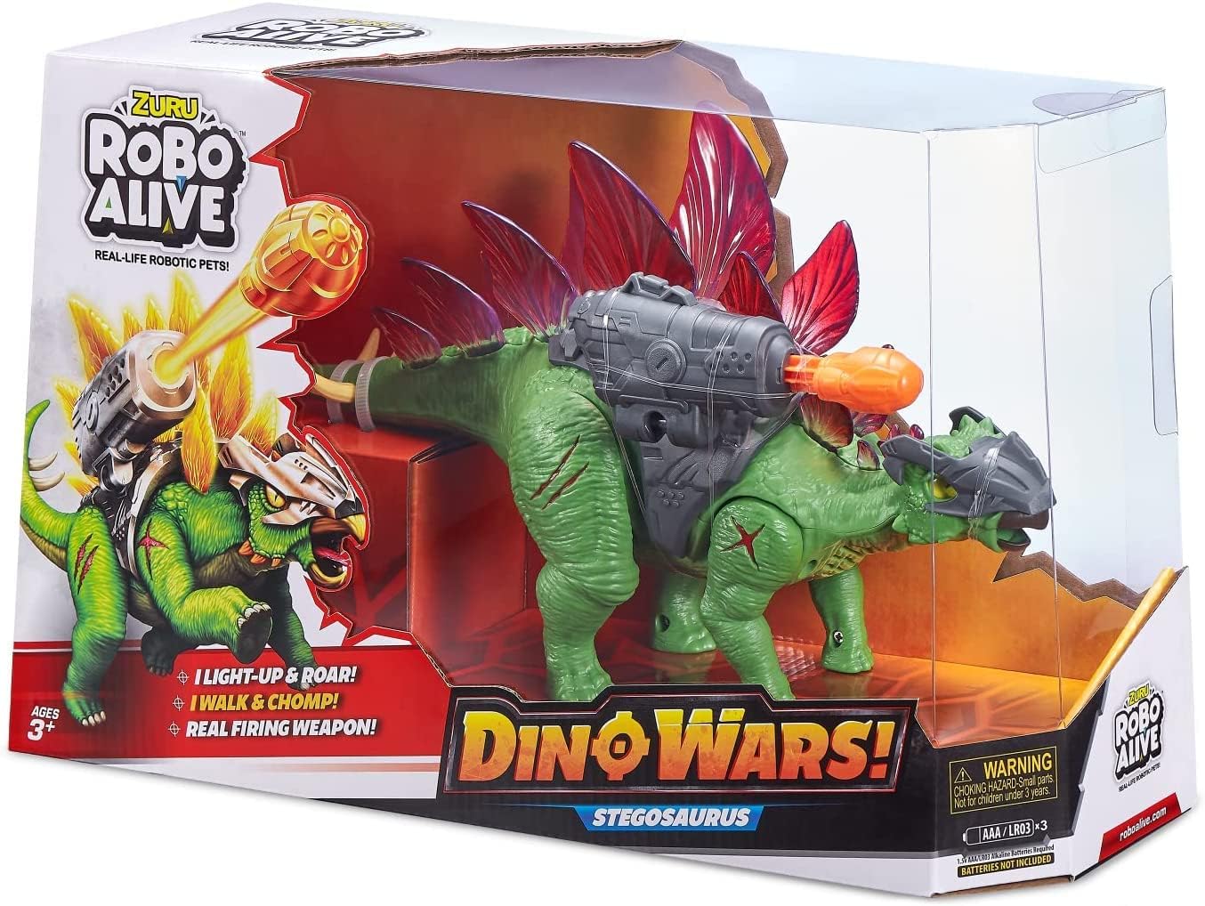 Zuru Robo Alive Dino Wars Stegosaurus