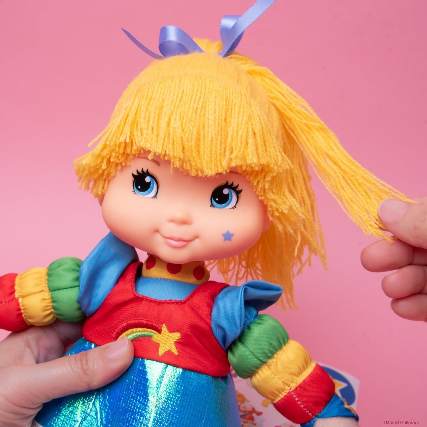 Rainbow Brite 12 inch Threaded Hair Plush Doll - 40th Anniversary