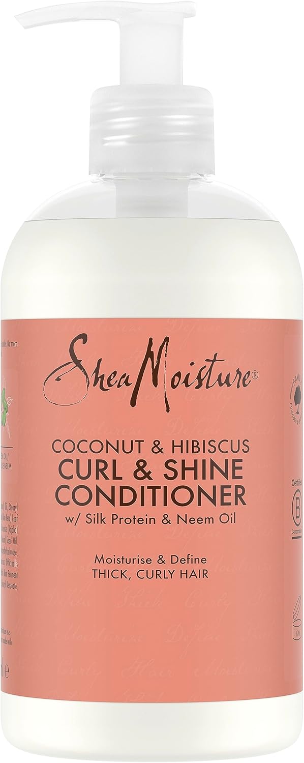 Shea Moisture Coconut & Hibiscus Curl & Shine Conditioner 384ml