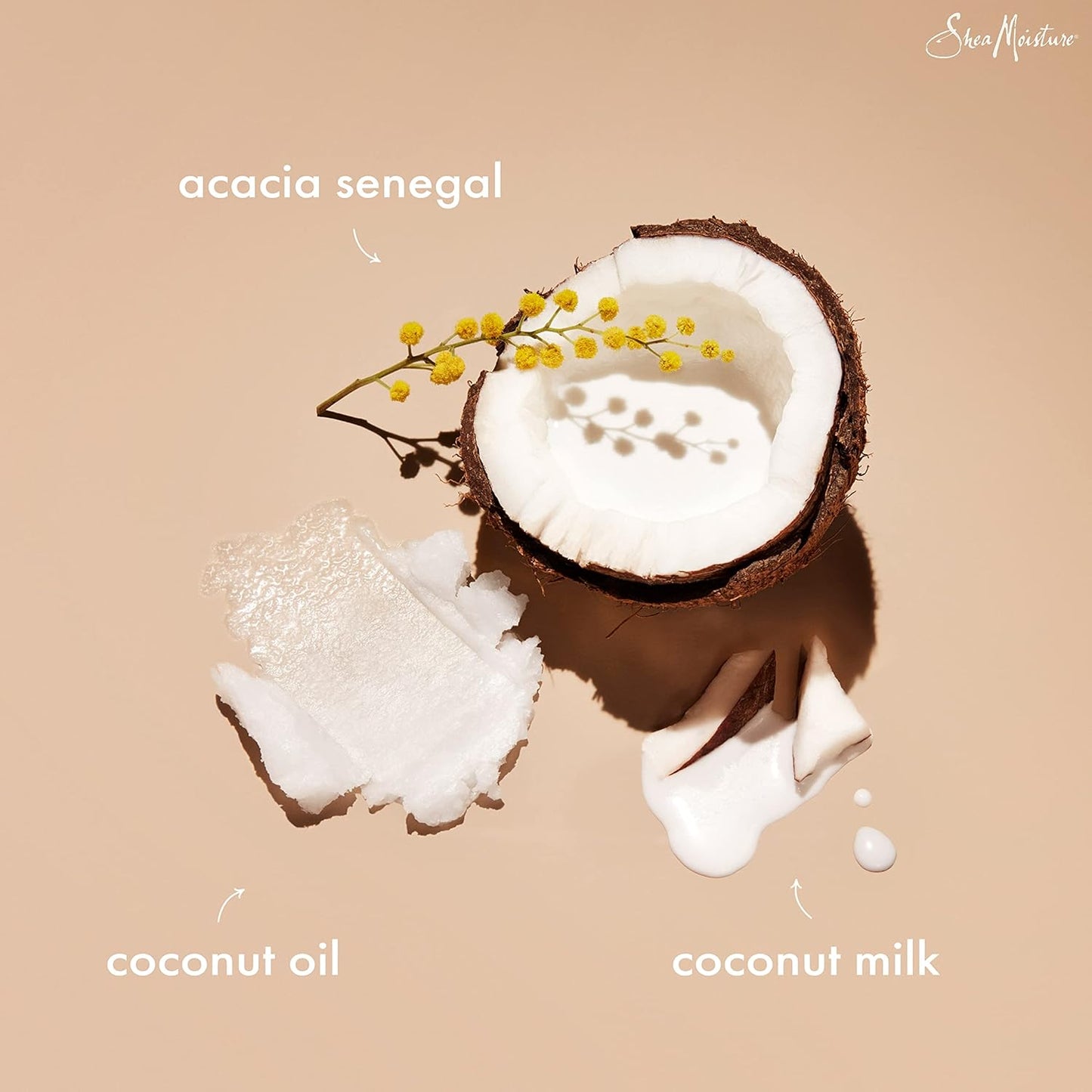 SheaMoisture 100% Virgin Coconut Oil Shampoo 384ml | Daily Hydration for Dry Hair