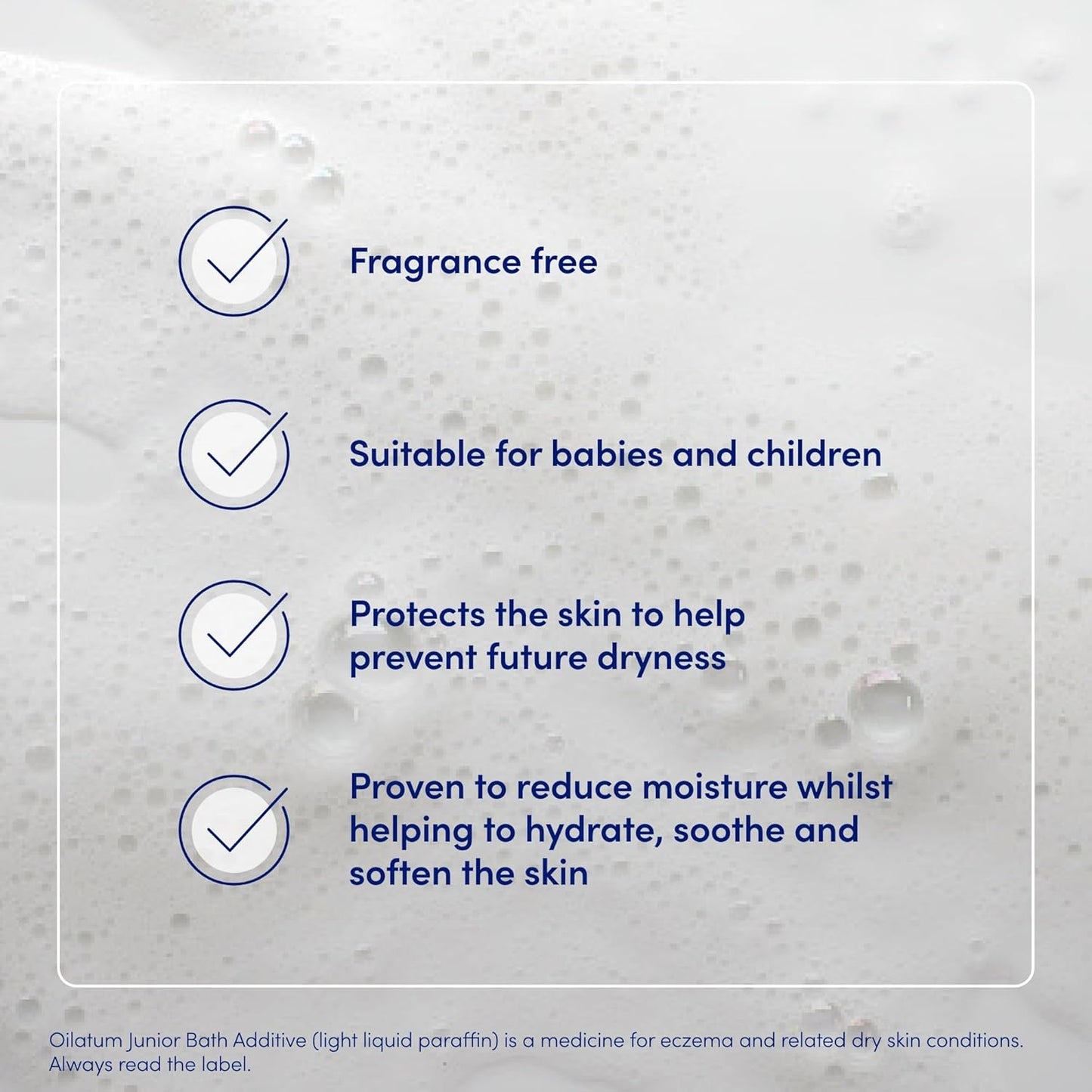 Oilatum Junior Emollient Bath Additive for Dry Skin Conditions 300ml | Clearance - BBE 06/2025
