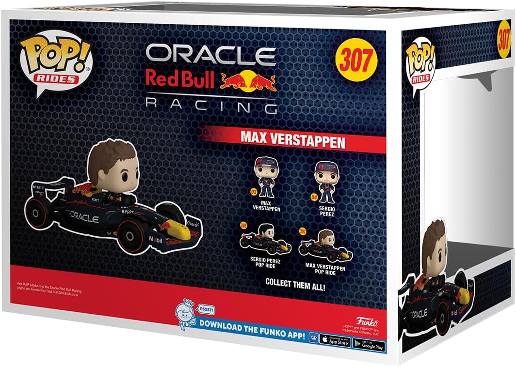 Funko POP! Ride Super Deluxe: Formula 1 - Max Verstappen - Red Bull F1