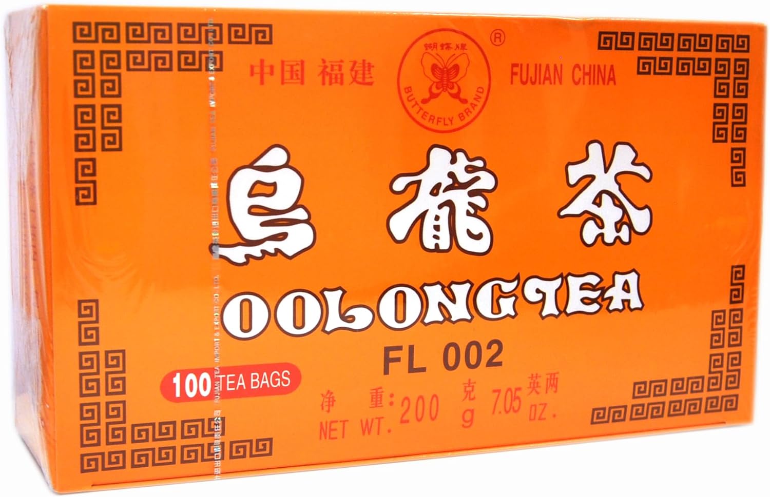 Butterfly Brand Oolong Tea (100 bags) - Edward Leonard Conroy Ltd