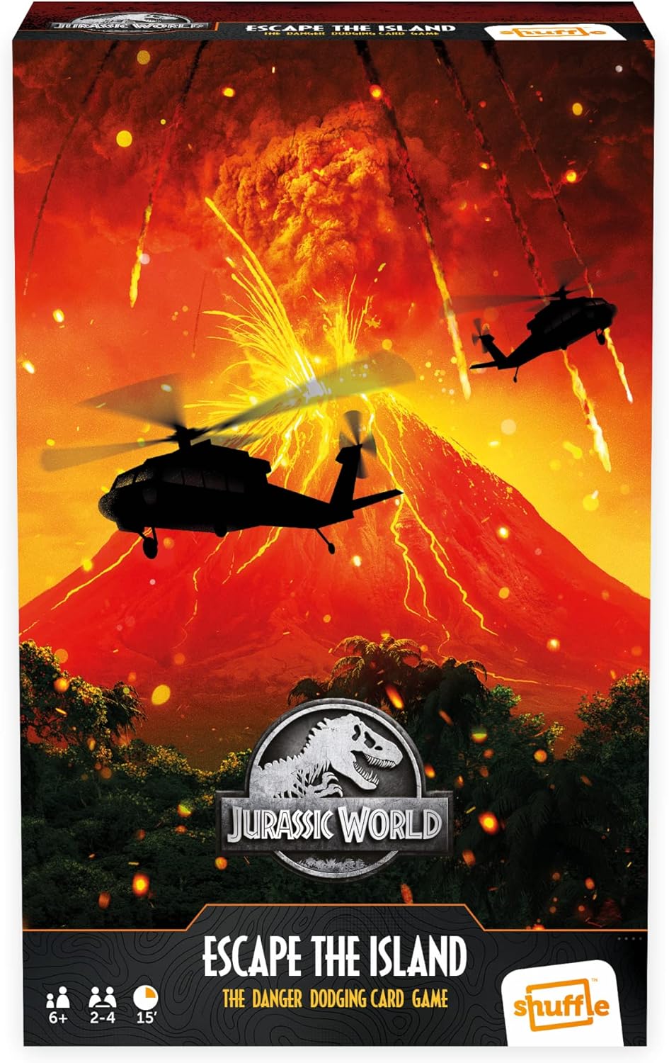 Shuffle Games - Jurassic World Escape The Island Card Game