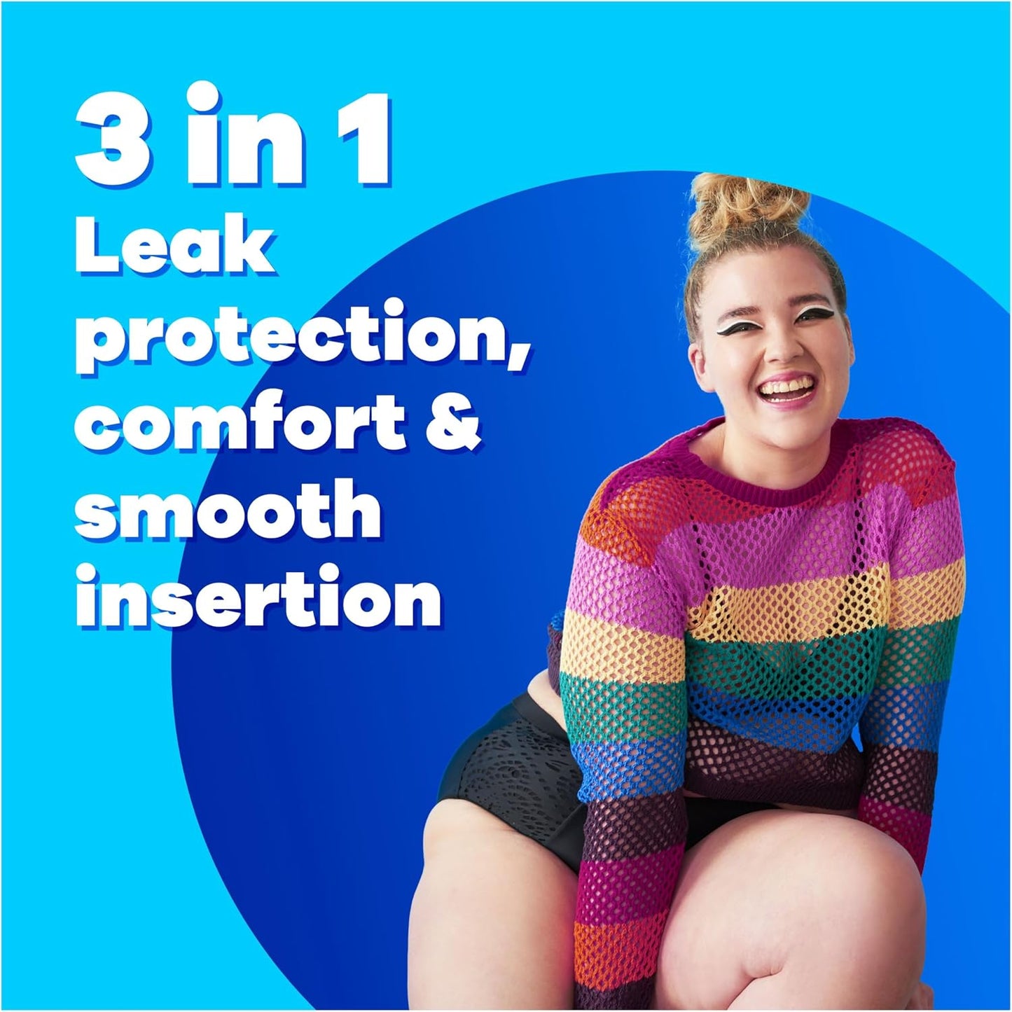 Tampax Pearl Compak Super Tampons | 64 Pack Bulk Case (4 x 16-Count)
