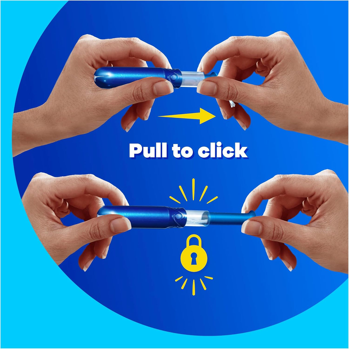 Tampax Pearl Compak Super Tampons | 64 Pack Bulk Case (4 x 16-Count)