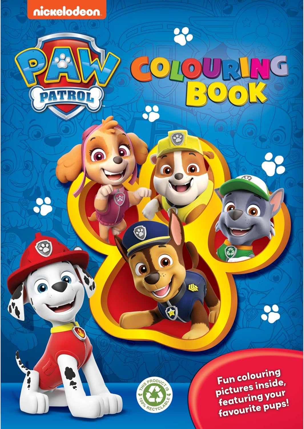Alligator Books - Paw Patrol Colouring Book - Edward Leonard Conroy Ltd