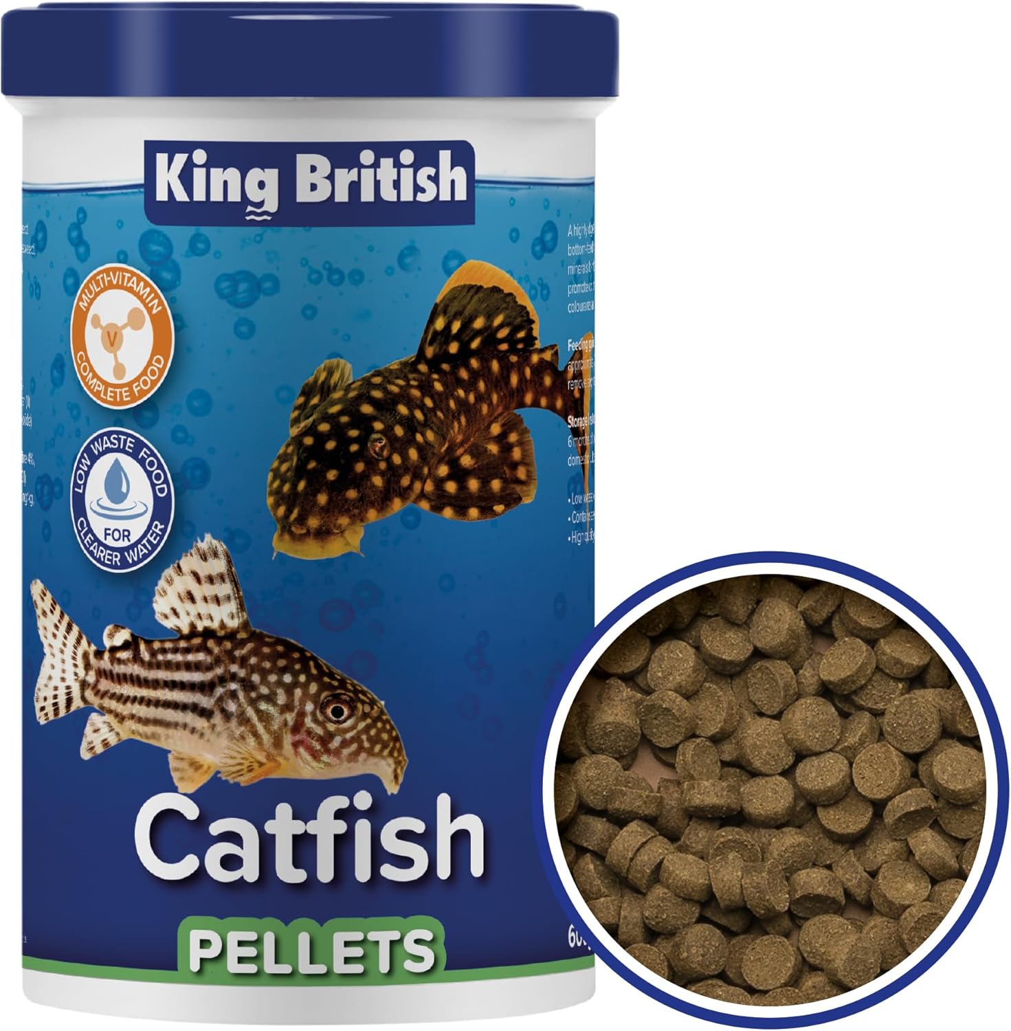 King British Catfish Pellets 600g