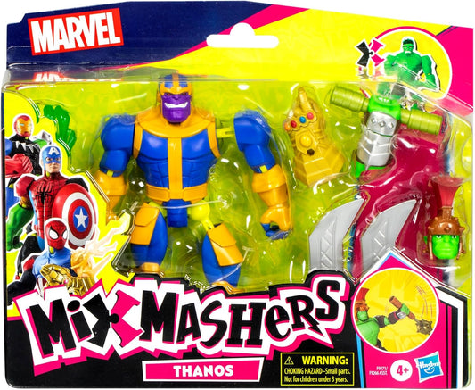 AVENGERS MixMashers Marvel Thanos Custom Mix-And-Match Deluxe Action Figure & Accessories