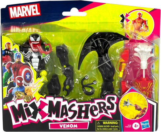 SPIDER-MAN MixMashers Marvel Venom Custom Mix-And-Match Deluxe Action Figure & Accessories