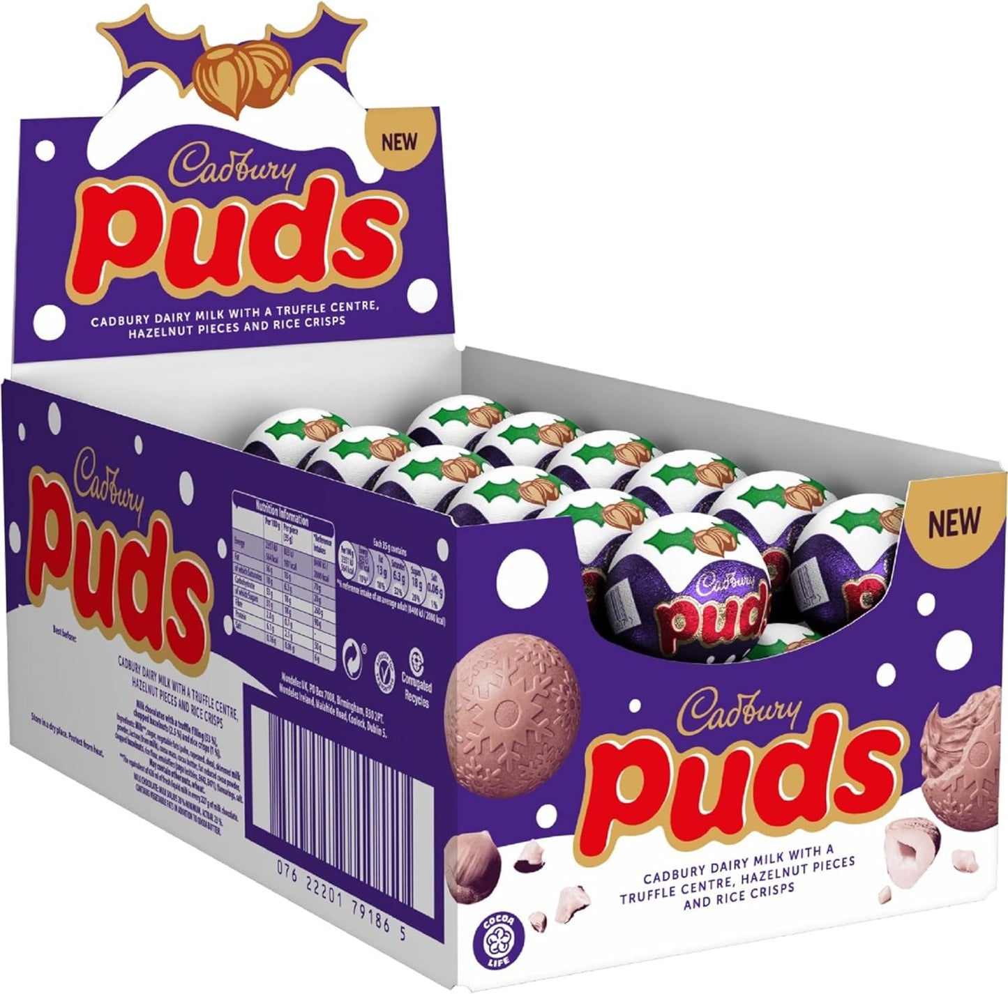 Cadbury Puds (48x35g Eggs) - BBE 31/03/2024