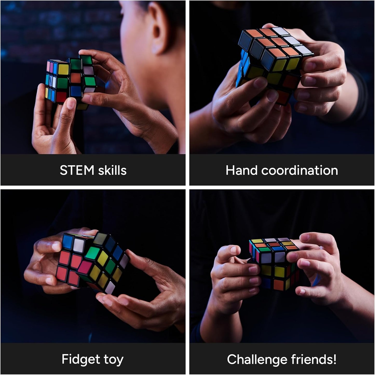 Rubik’s Phantom, 3x3 Cube Advanced Technology Difficult 3D Puzzle Game