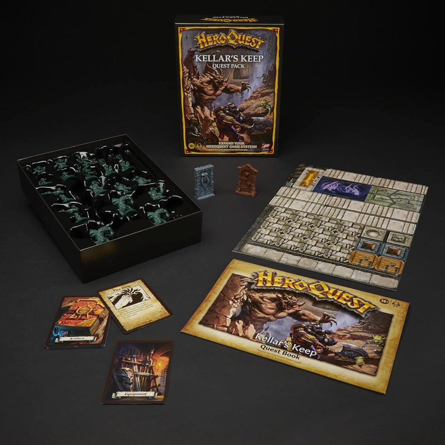 Avalon Hill HeroQuest Kellar's Keep Expansion, Requires HeroQuest Game System to Play