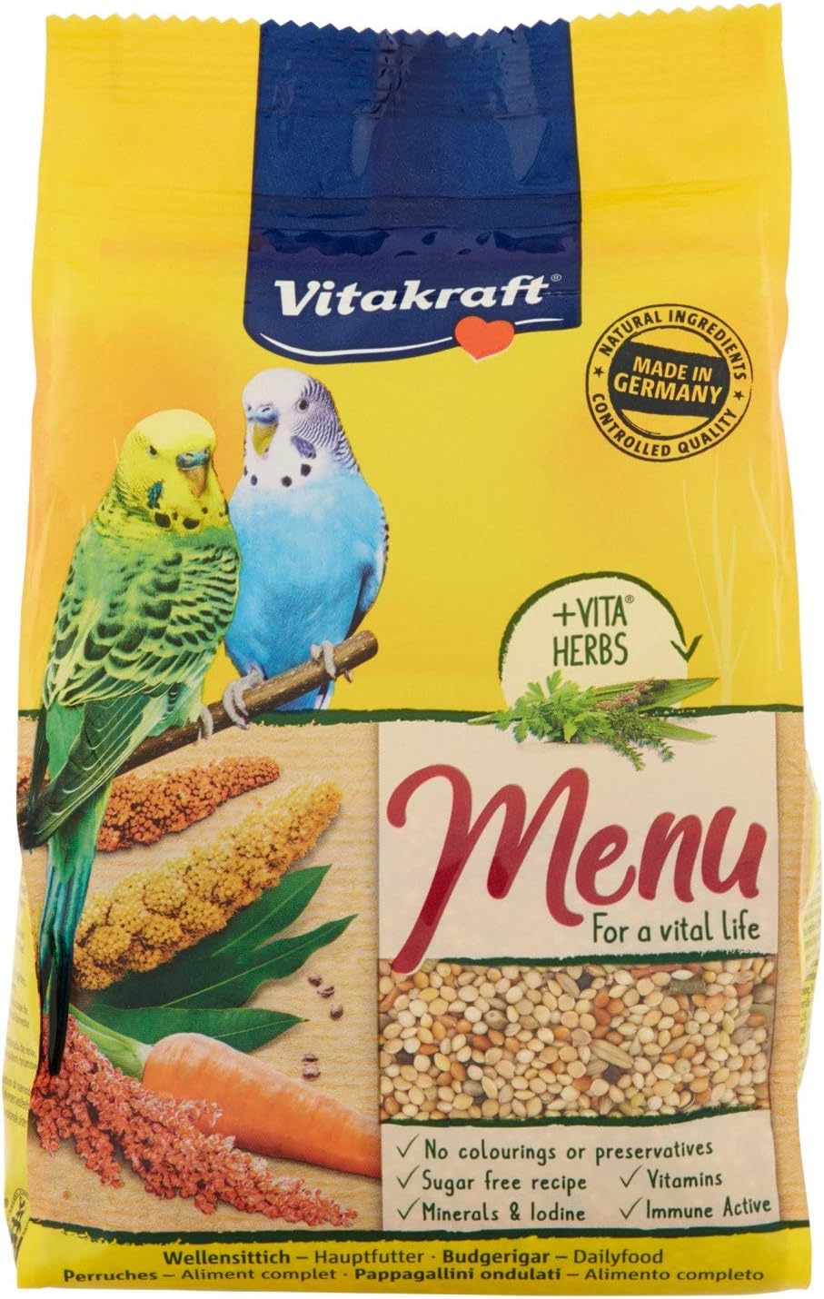 Vitakraft Budgie Menu, 500g