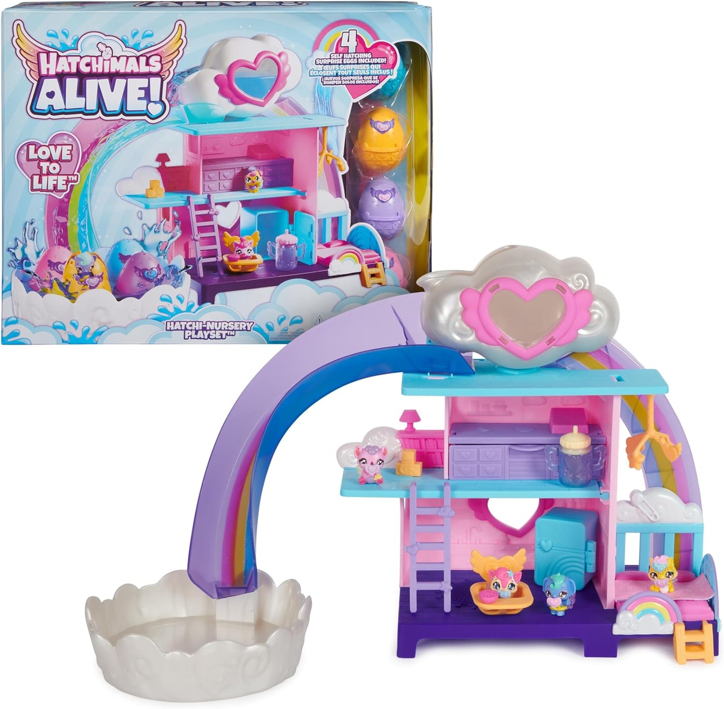 Hatchimals Alive Hatchi-Nursery Playset