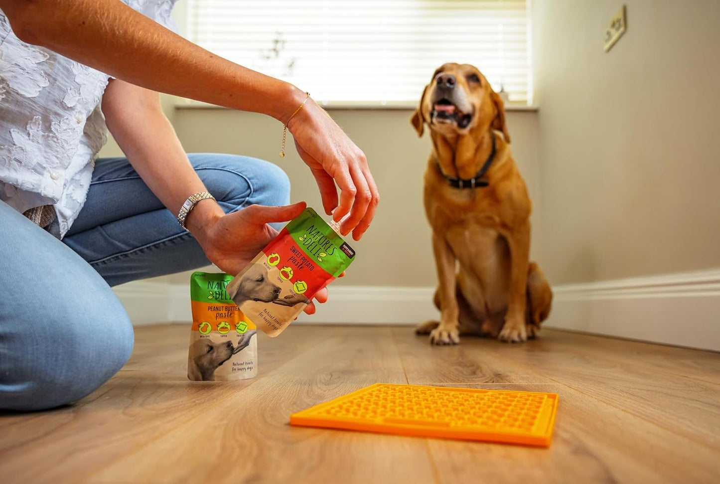 Natures Deli Peanut Butter Paste Pouch 100g