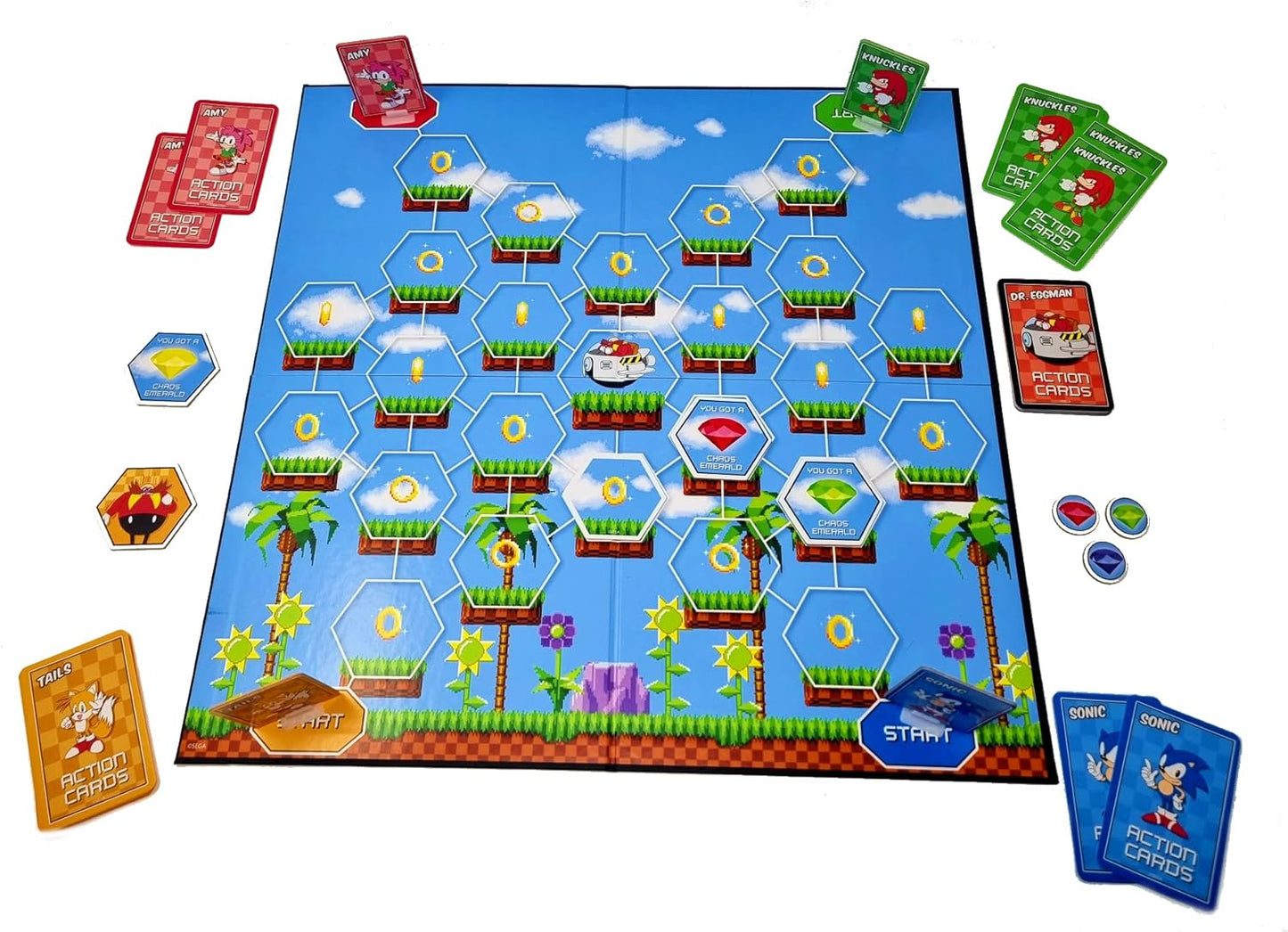 Sonic the Hedgehog Board Game - Sonic Battle - The Search for the Chaos Emeralds