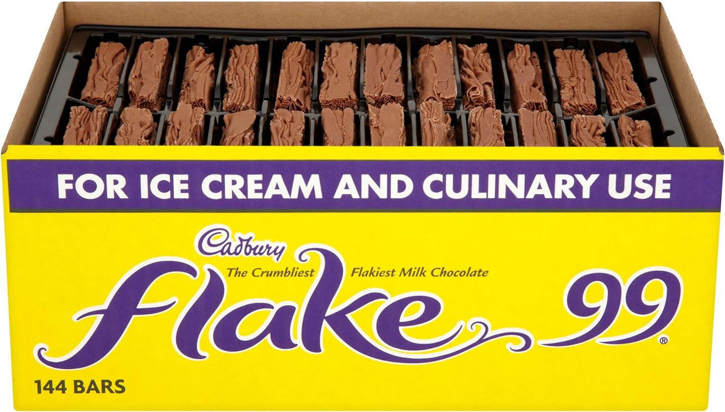 Cadbury Flake 99 Multipack Box (144 Bars) - BBE 15/03/2024