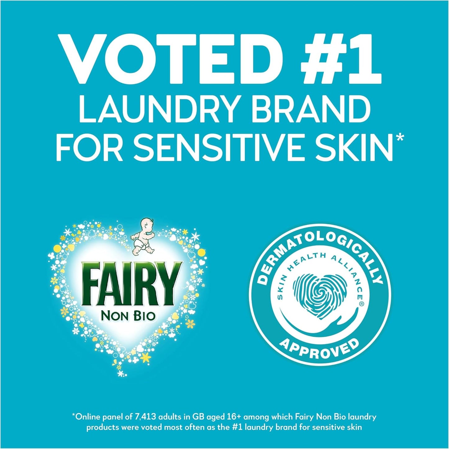 Fairy Non Bio The Big One Laundry PODS 35 Washes | Extra Stain Removal Capsules for Sensitive Skin