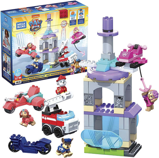 Mega Bloks PAW Patrol Ride & Rescue Vehicle Pack