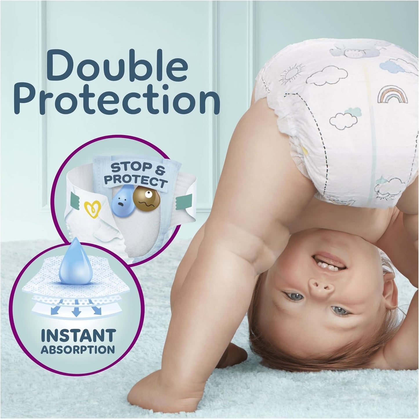 Pampers Premium Protection Baby Nappies, Size 5 (11-16kg / 24-35lbs) x152