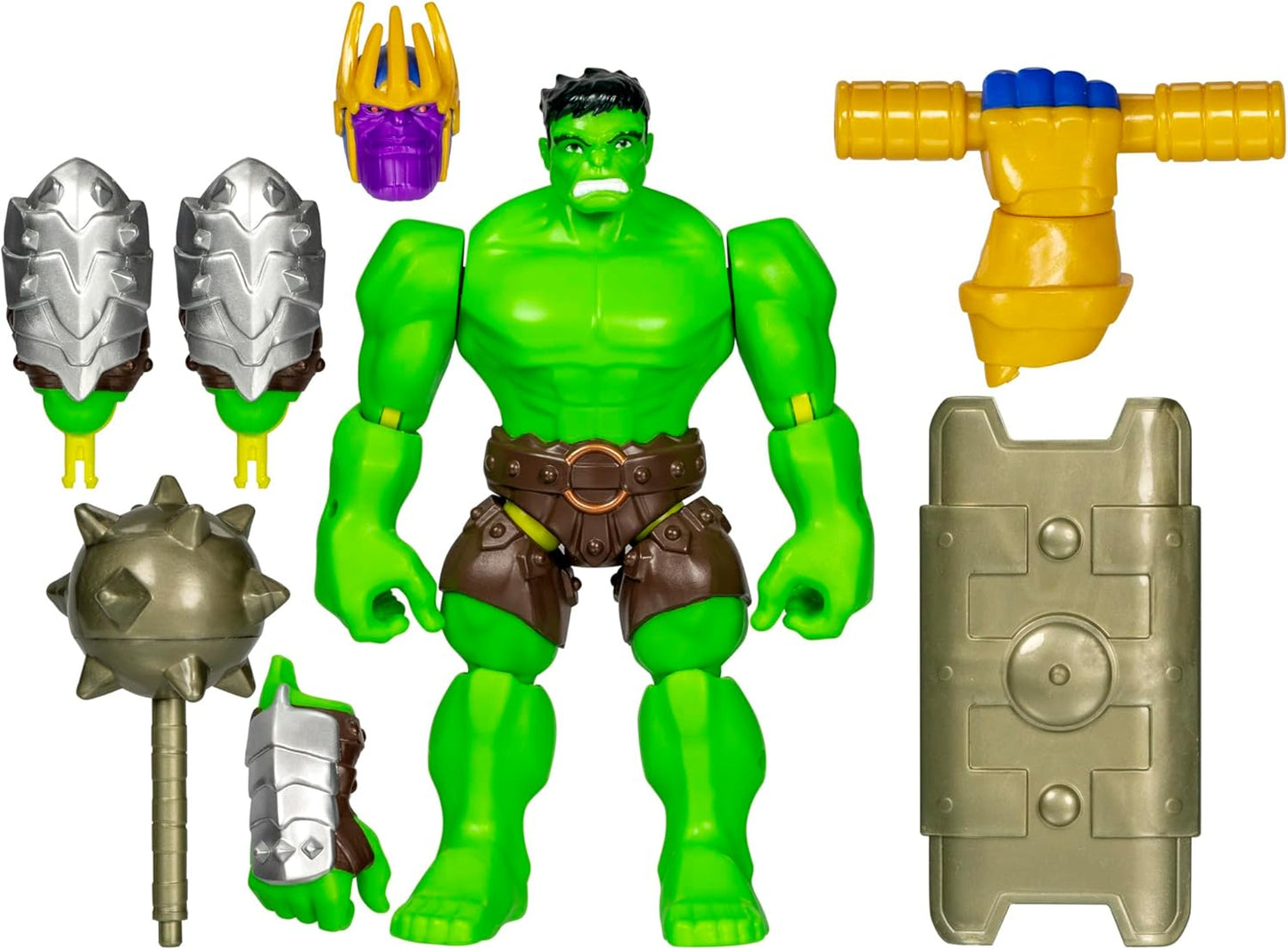 AVENGERS MixMashers Marvel Hulk Custom Mix-And-Match Deluxe Action Figure & Accessories