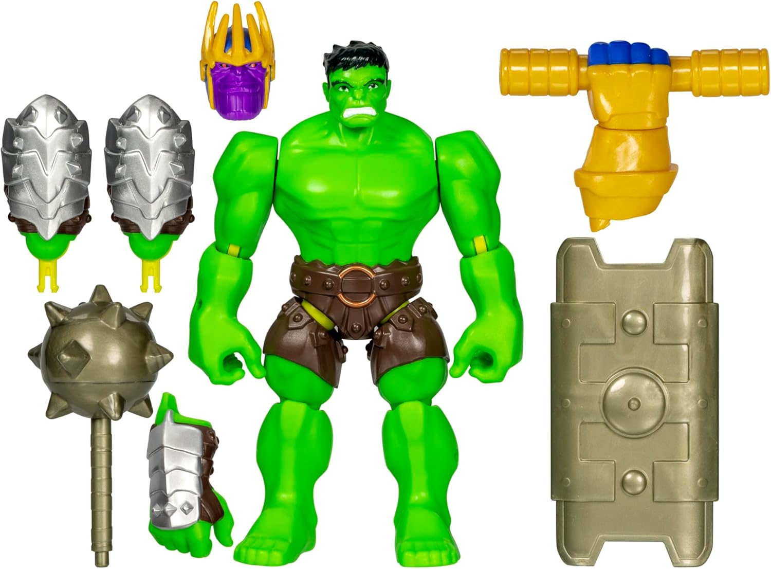 AVENGERS MixMashers Marvel Hulk Custom Mix-And-Match Deluxe Action Figure & Accessories