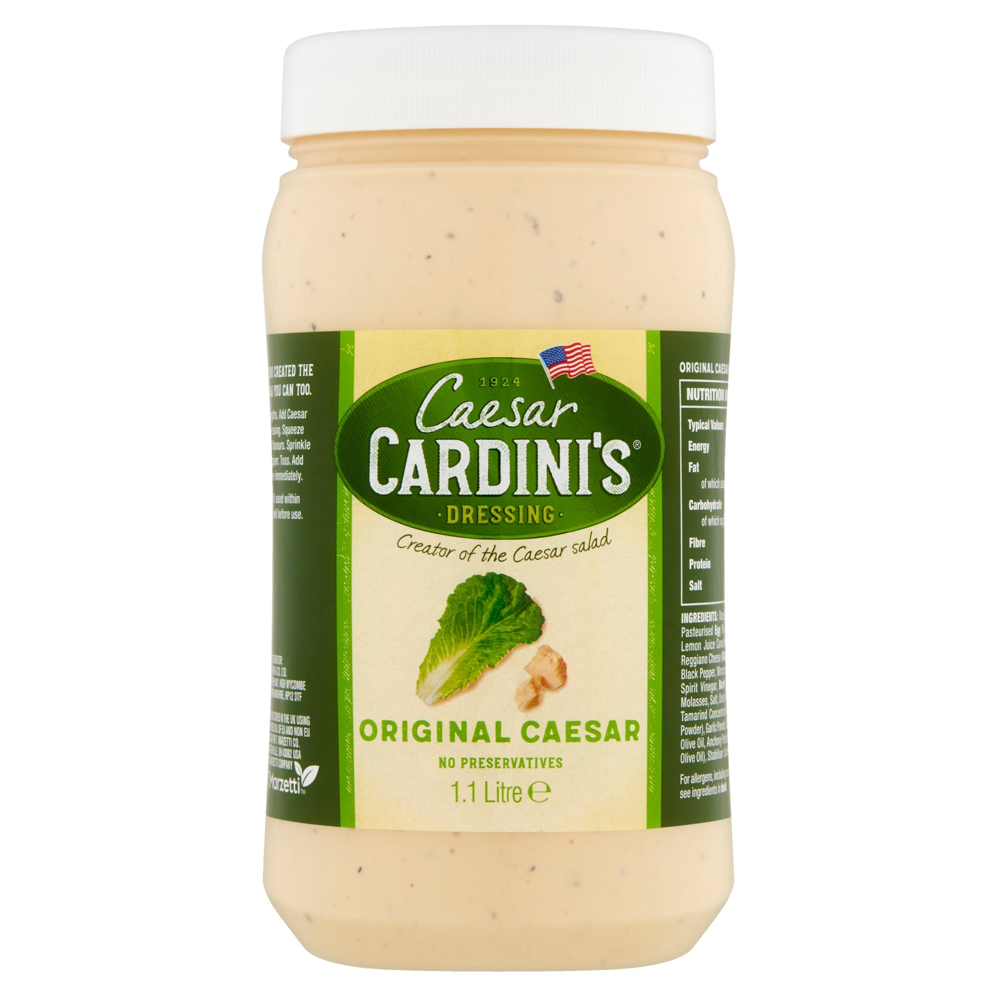 Cardini Original Caesar Salad Dressing 1.1L | Creamy Authentic Caesar Dressing Single