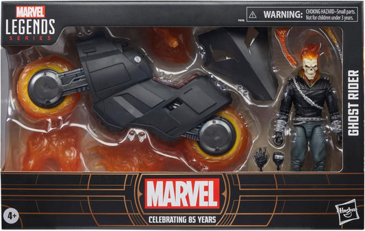 Marvel Legends Series Ghost Rider Anniversary Action Figure with Motorcycle - Edward Leonard Conroy Ltd