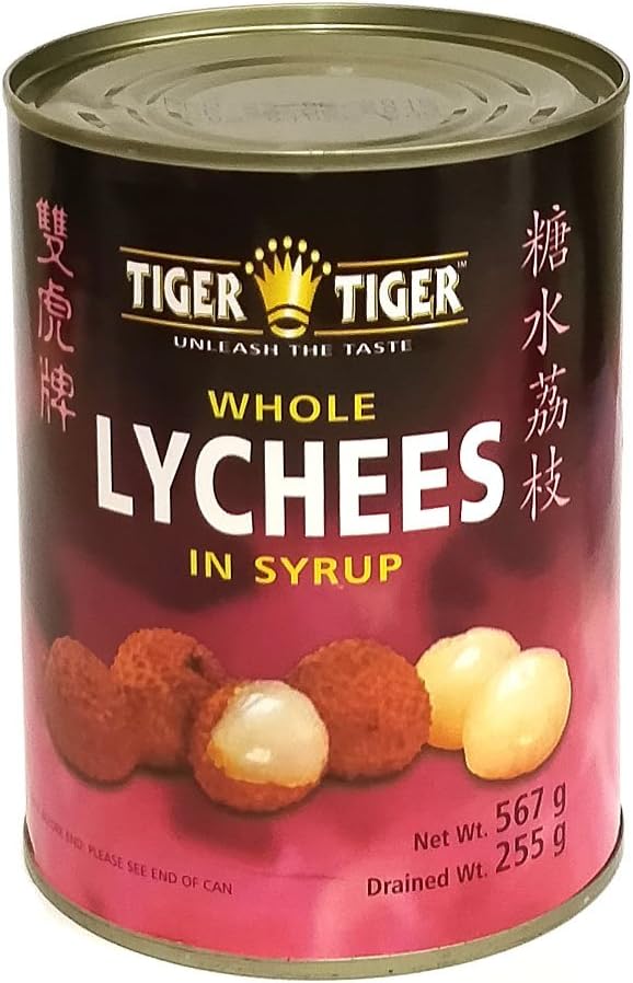 Tiger Tiger Lychees in Syrup 567g