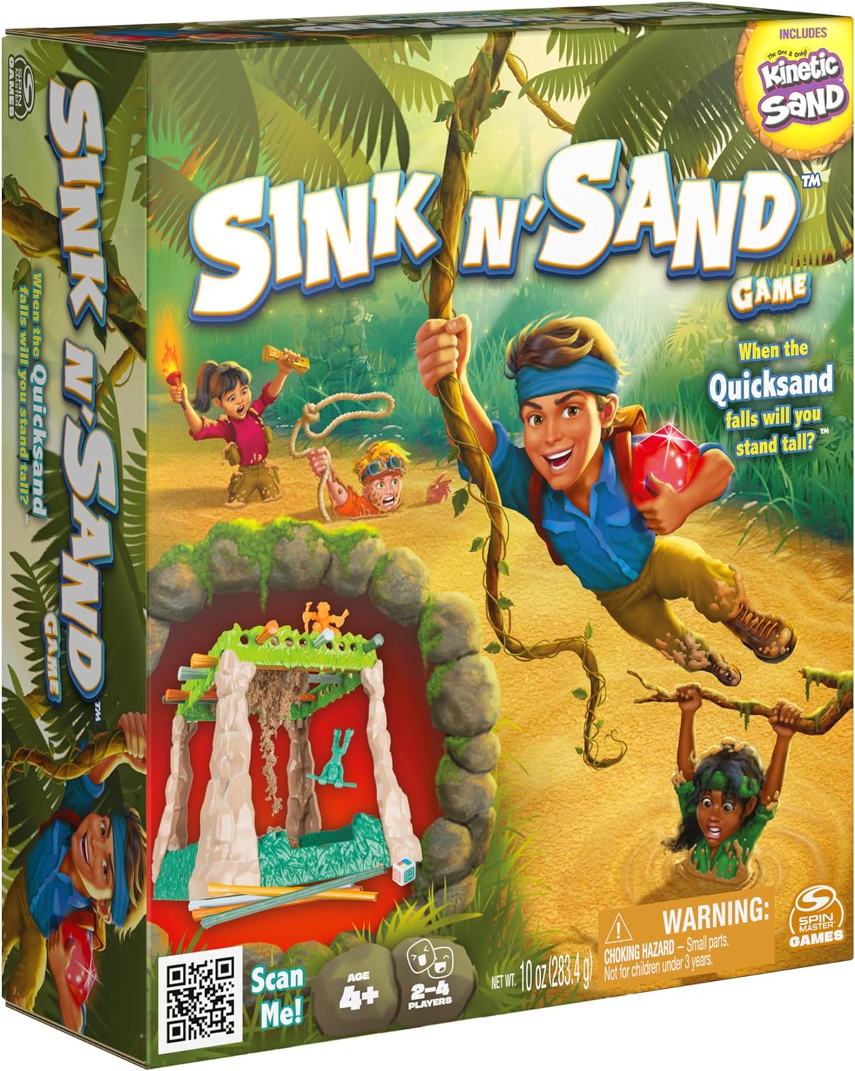 Kinetic Sand Sink N' Sand Game