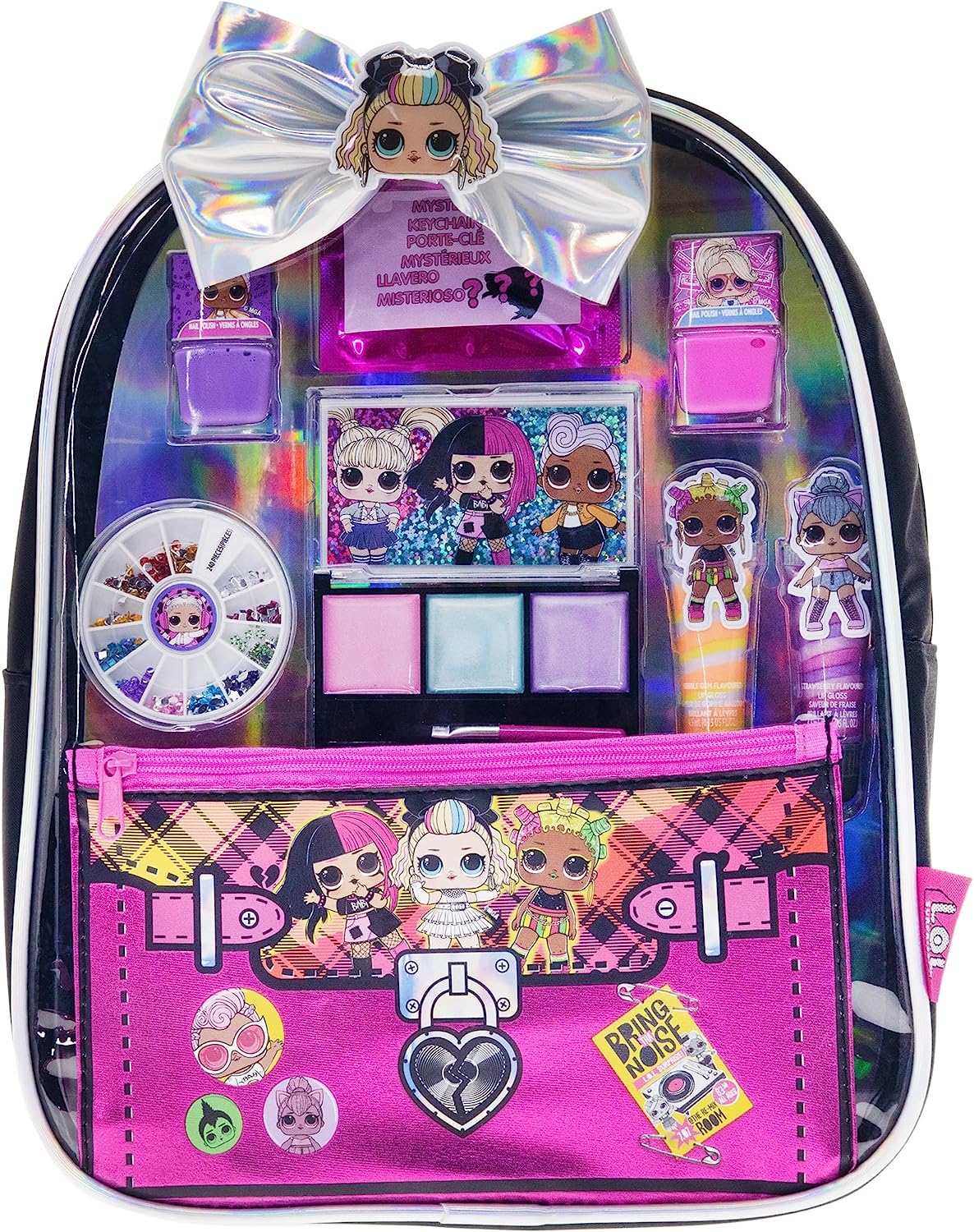 L.O.L Surprise! Townley Girl Backpack Cosmetic Makeup Set