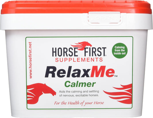 Horse First RelaxMe Equine Calming Supplement | For Horse Behaviour & Focus 5kg