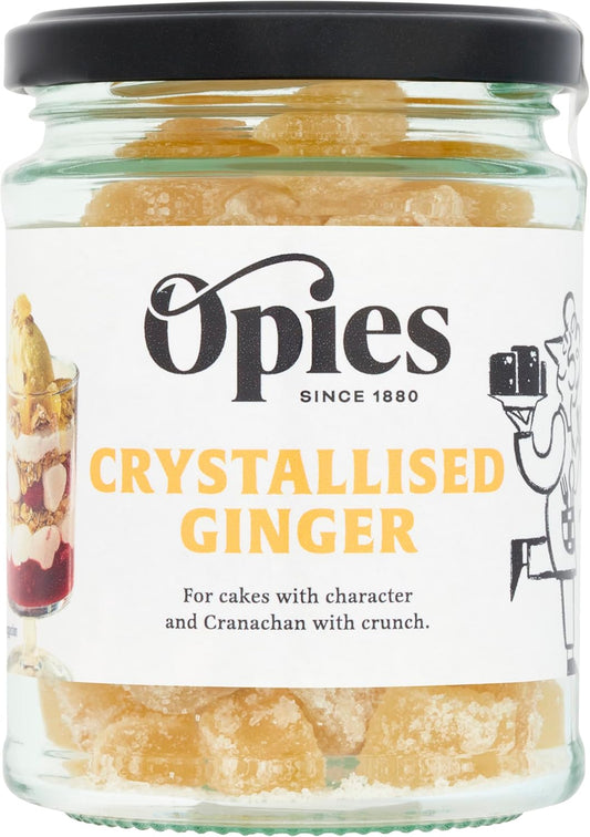 Opies Crystallised Stem Ginger, 170g
