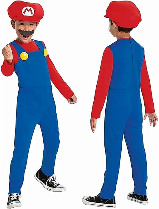 Disguise Nintendo Super Mario Jumpsuit for Kids 3-4 Years