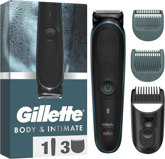Gillette Intimate Mens Hair Trimmer Series i5 - 1+3