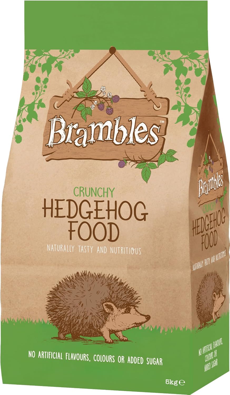 Brambles Crunchy Hedgehog Food (5kg) – Nutrient-Rich Wild Hedgehog Food