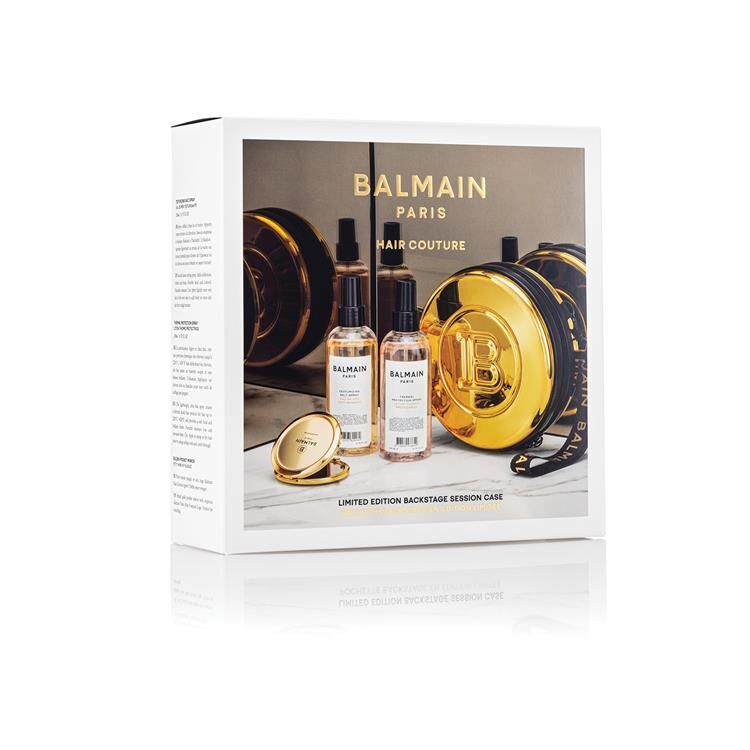 Balmain Limited Edition Gold Backstage Session Case FW21 - Edward Leonard Conroy Ltd
