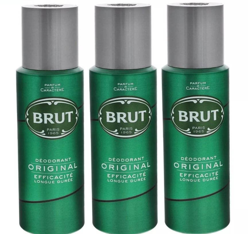 Brut Original Deodorant Spray 200ml - Pack of 6