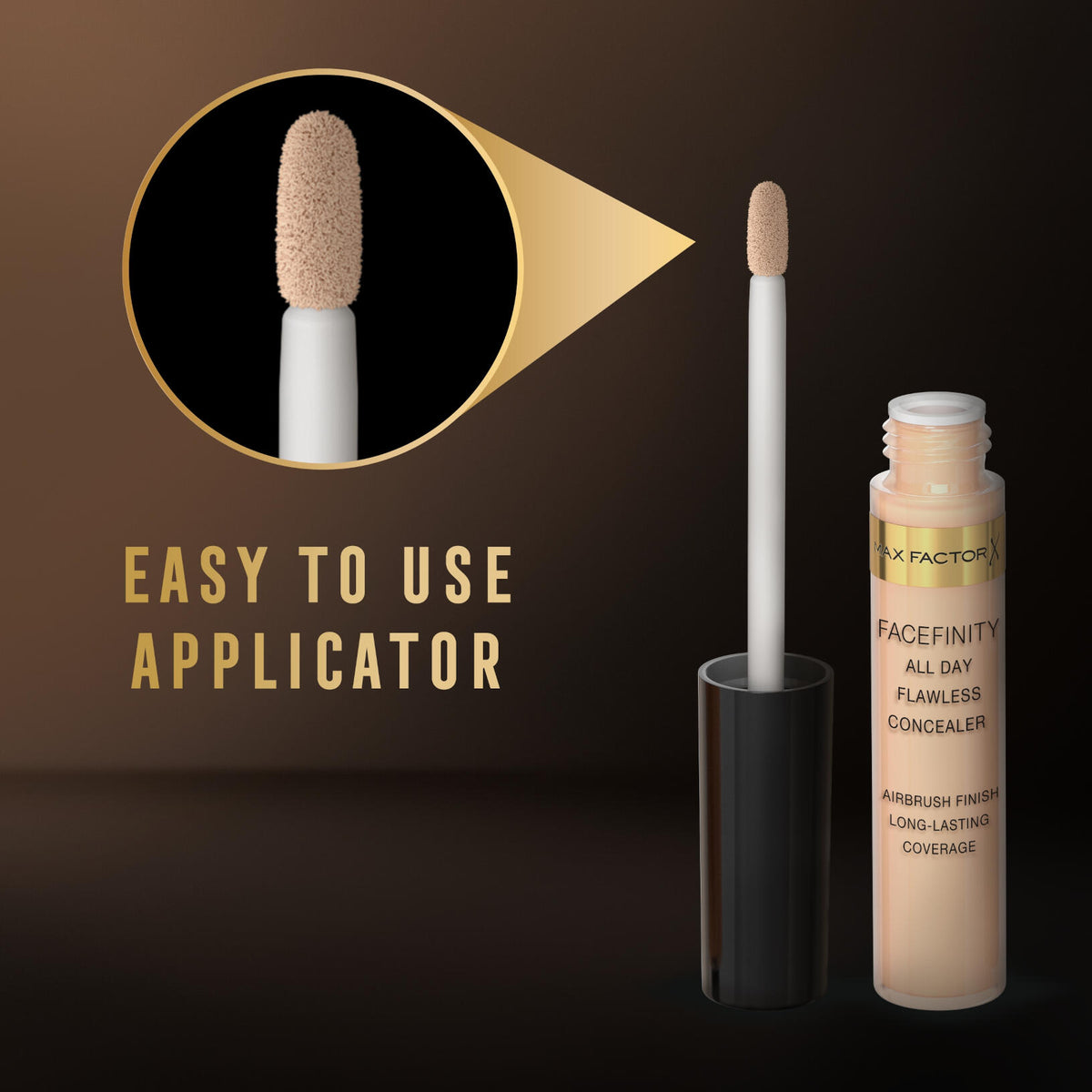 Max Factor Facefinity All Day Flawless Concealer 040 7.8ml | 30-Hour Vegan Concealer