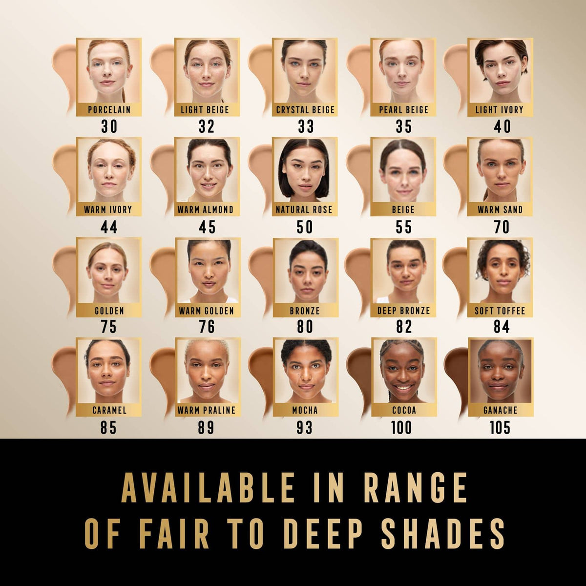 Max Factor Miracle Pure Foundation SPF 30 76 Warm Golden 30ml | Skin-Improving Foundation