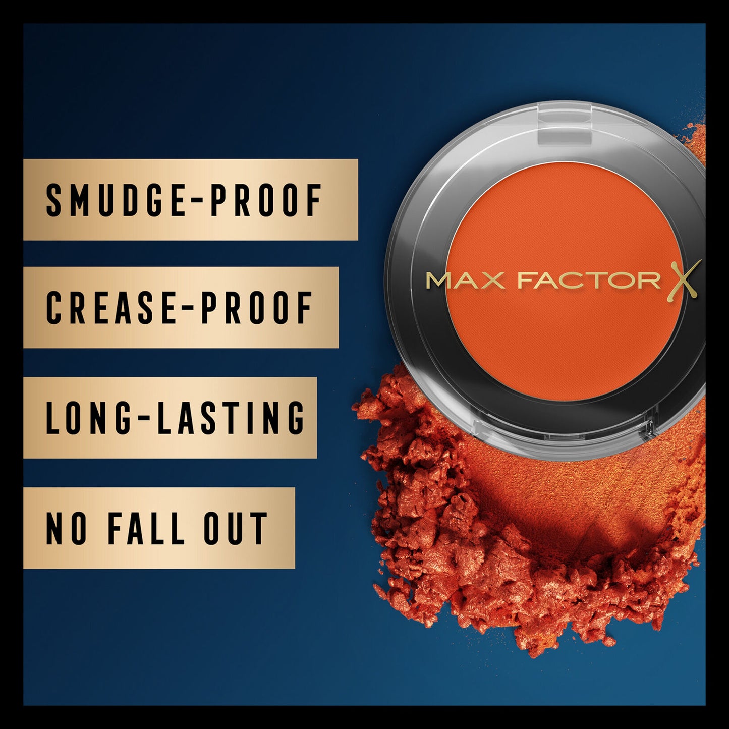 Max Factor Masterpiece Mono Eyeshadow 08 Cryptic Rust | Micro-Fine Single Eyeshadow