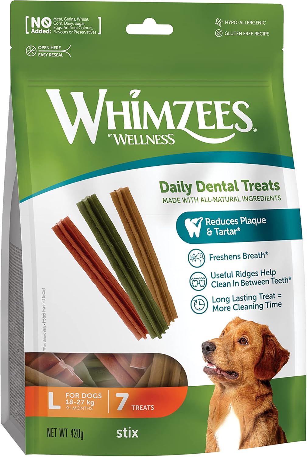 Whimzees Stix Large (7Pk)